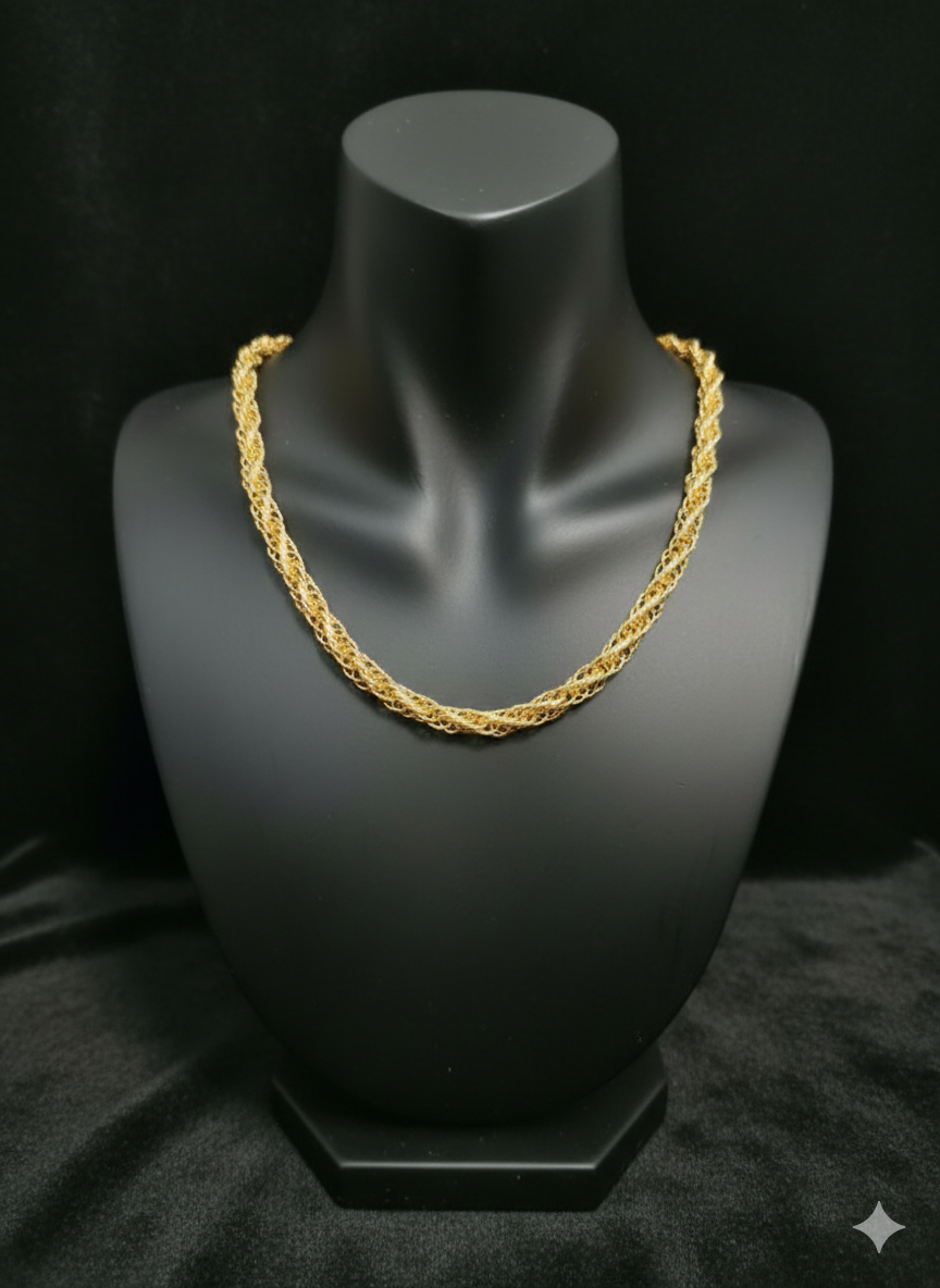 One gram  gold plated chain