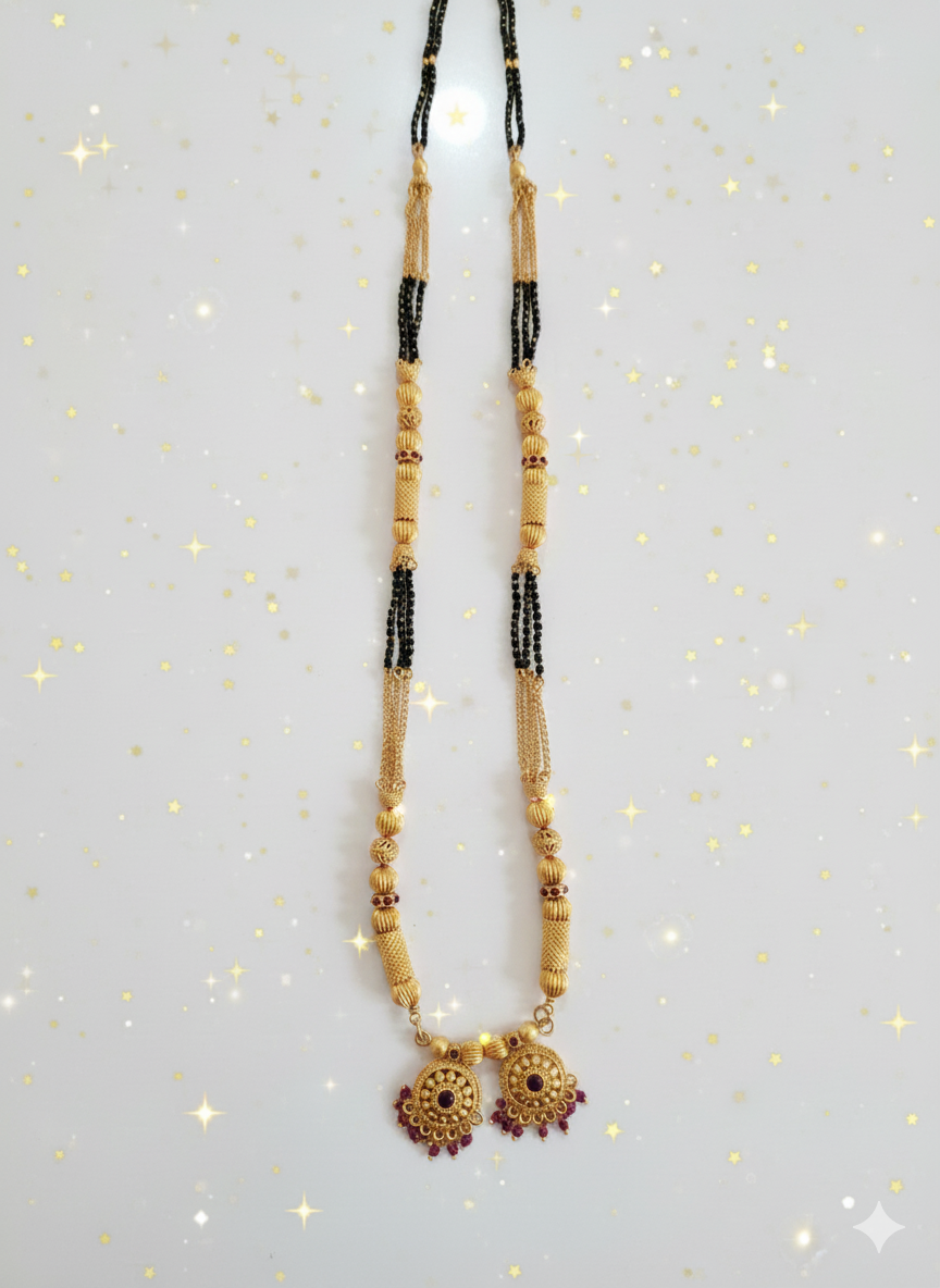 Traditional Maharashtrian / Kolhapuri mangal sutra