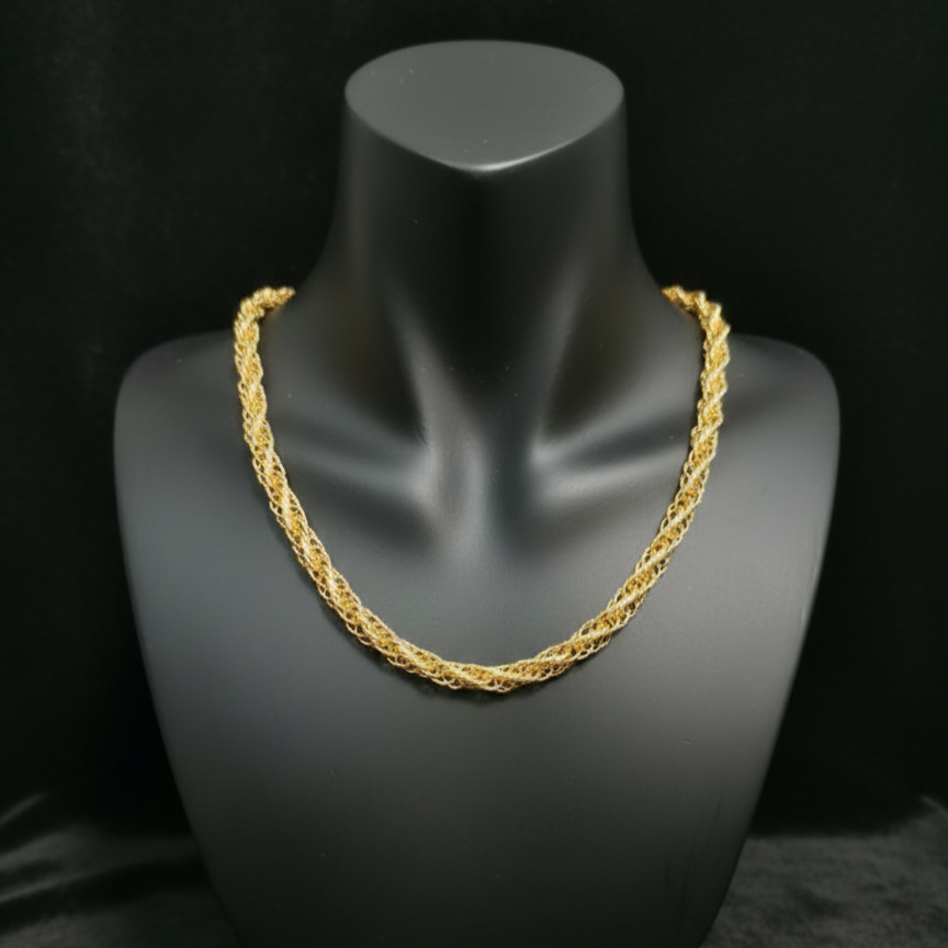 One gram  gold plated chain
