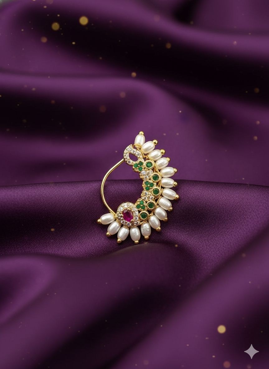 Traditional Maharashtrian Banu Nath (wiy) Press Nath